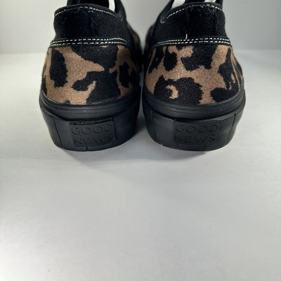 Good News Softball 2 Low Top Sneakers - Leopard Animal print Mens Size 13 London - Picture 6 of 12